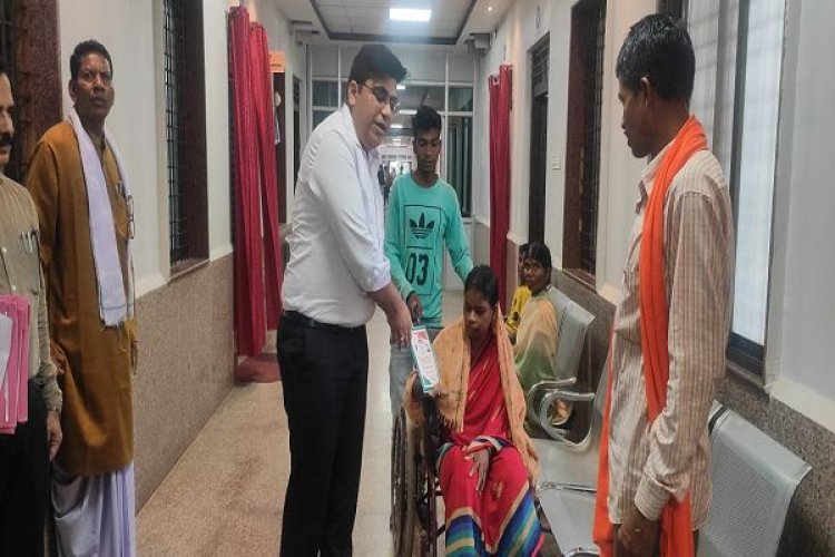 तुर्रेबेड़ा की तुलसी को जनदर्शन में तुरंत मिला राशन कार्ड