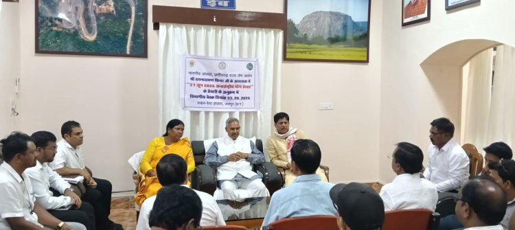 जशपुर के सुदूर वनांचल के प्रत्येक व्यक्ति तक योग के महत्व पहुंचाने का लक्ष्य - योग आयोग अध्यक्ष 