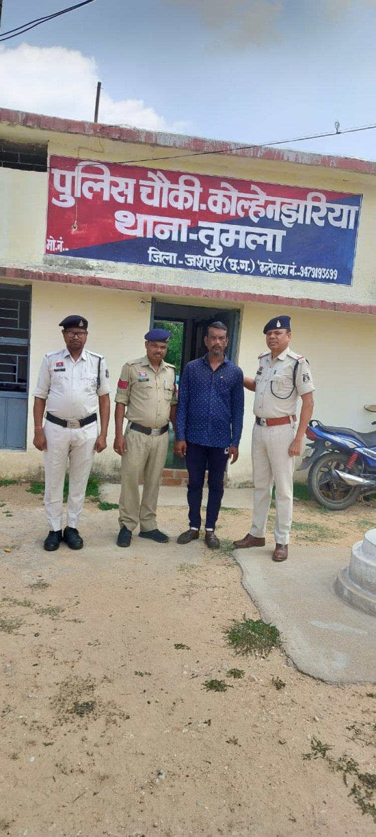 ऑपरेशन आघात: गांजा तस्करी में प्रयुक्त वाहन के फरार मालिक को पुलिस ने भोपाल मध्य प्रदेश से धर दबौचा, गिरफ्तार कर भेजा जेल