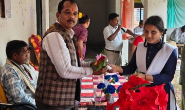 जिला पंचायत अध्यक्ष सालिक साय की गरिमामयी उपस्थिति में शासकीय उच्चतर माध्यमिक विद्यालय शेखरपुर में शाला प्रवेश उत्सव संपन्न