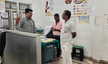 जिला पंचायत अध्यक्ष सालिक साय ने जिला अस्पताल का किया औचक निरीक्षण  मरीजों से की सीधी बातचीत, स्वास्थ्य सेवाओं की जमीनी हकीकत जानी