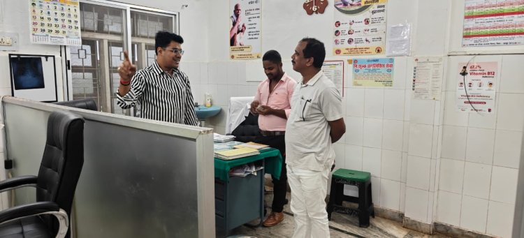 जिला पंचायत अध्यक्ष सालिक साय ने जिला अस्पताल का किया औचक निरीक्षण  मरीजों से की सीधी बातचीत, स्वास्थ्य सेवाओं की जमीनी हकीकत जानी