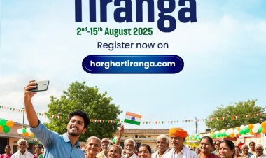 हर घर तिरंगा अभियान, घर-घर तिरंगा फहराकर राष्ट्रव्यापी जनभागीदारी आंदोलन का बने हिस्सा, 2 अगस्त से हुई शुरूआत, 15 अगस्त तक चलेगा यह अभियान, तिरंगे के साथ harghartiranga.com पर करें फोटो अपलोड, दिया जाएगा आनलाईन सर्टिफिकेट