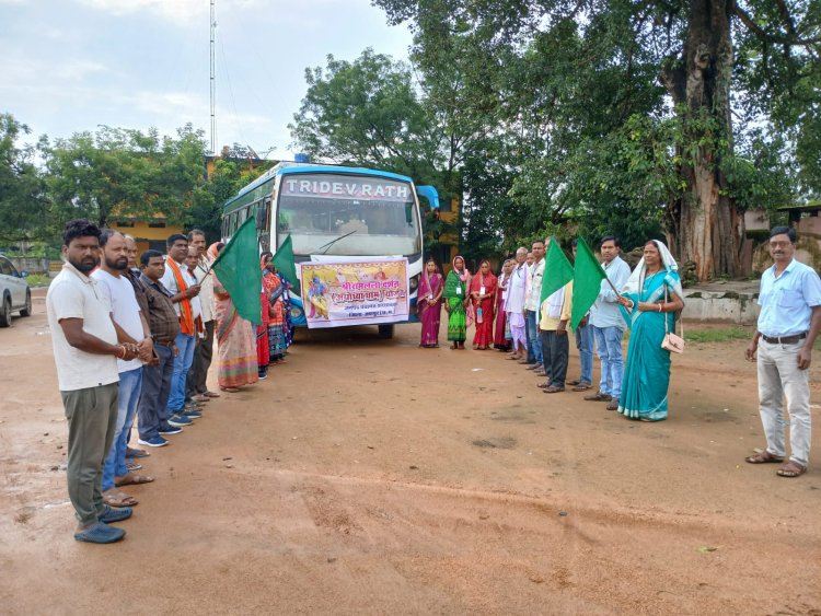 भांचा राम के दर्शन करने निकली श्रद्धालुओं की सवारी