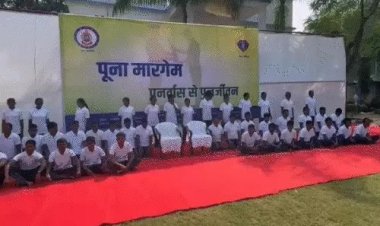 छत्तीसगढ़ में 41 नक्सलियों ने पुलिस के समक्ष हथियार डालकर किया आत्मसमर्पण