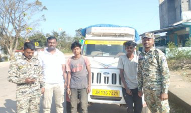 अवैध रूप से झारखंड राज्य से ला रहे थे धान, आए जशपुर पुलिस की गिरफ्त में