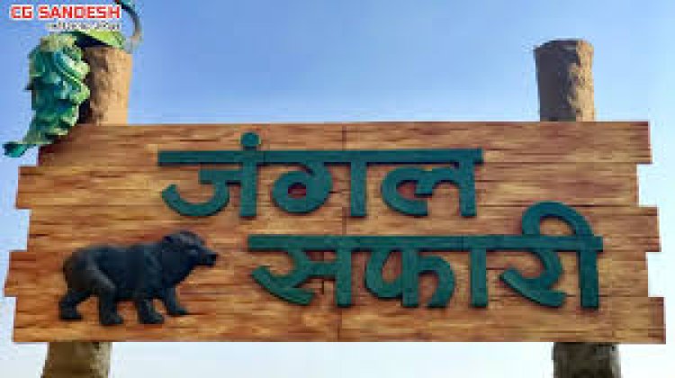 CG : जंगल सफारी के लिए गाड़ियों की बुकिंग अब हो सकेगी ऑन-लाइन