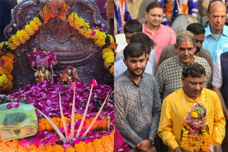 रामजी की निकली बारात...नजर न लग जाए मेरे गिरिवर को,झूमे श्रद्धालु