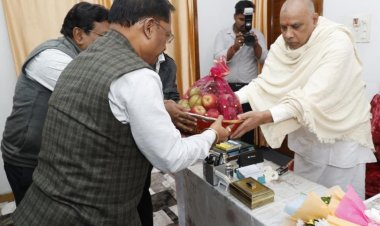 मुख्यमंत्री साय ने अघोर गुरुपीठ में की पूजा-अर्चना, प्रदेश की सुख-समृद्धि के लिए की प्रार्थना