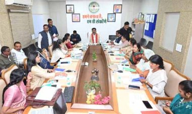 उप मुख्यमंत्री शर्मा से जिला पंचायत अध्यक्षों ने विभिन्न मांगों पर की चर्चा