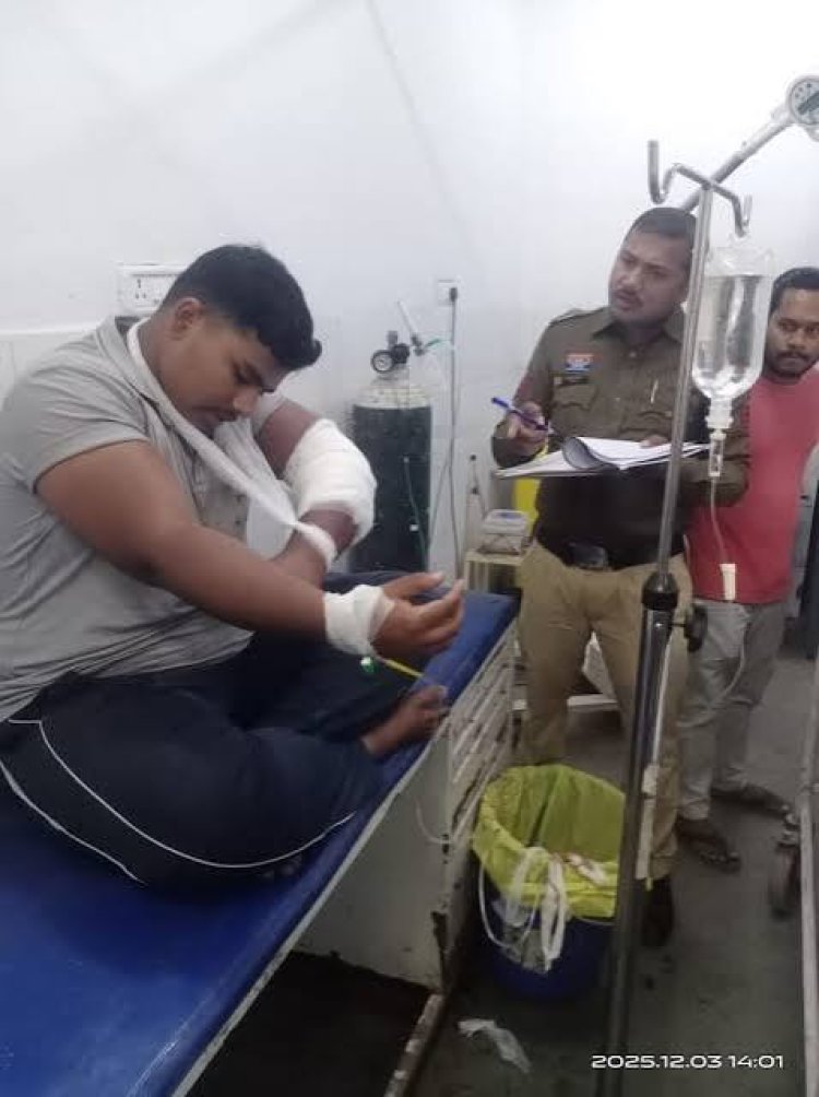 जांजगीर-चांपा में दो भाइयों पर चाकू से हमला