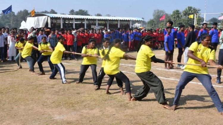 नक्सली हिंसा से पीड़ित महिलाओं ने बस्तर ओलंपिक में दिखाई प्रतिभा