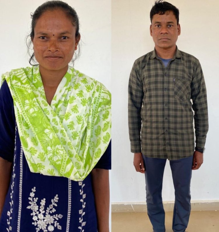 नक्सलवाद को बड़ा झटका, 10 लाख के इनामी दो हार्डकोर माओवादियों ने किया आत्मसमर्पण