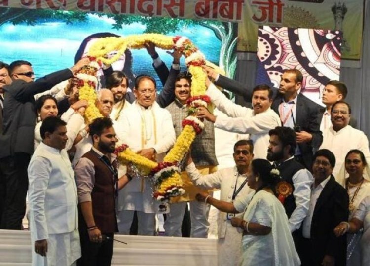 छत्तीसगढ़ सरकार बाबा गुरु घासीदास के बताए मार्ग पर चलकर सभी समाज के हित में कर रही है कार्य – मुख्यमंत्री विष्णु देव साय