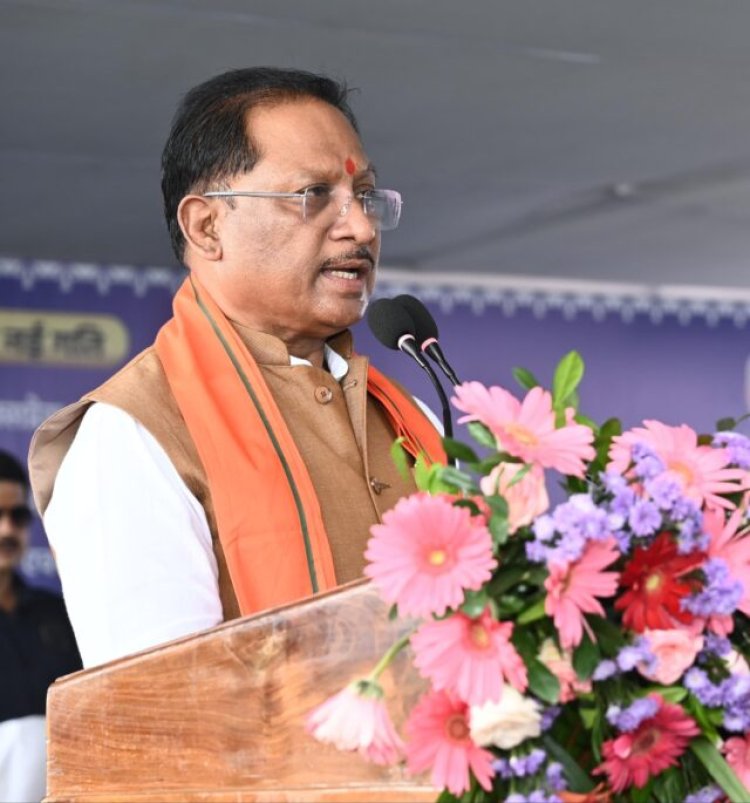 अटल बिहारी वाजपेयी की जयंती पर सुशासन दिवस: मुख्यमंत्री विष्णु देव साय ने किया नमन