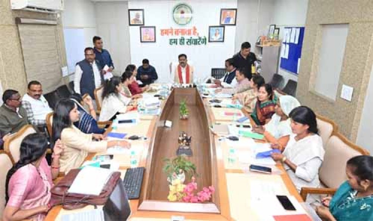 उप मुख्यमंत्री शर्मा से जिला पंचायत अध्यक्षों ने विभिन्न मांगों पर की चर्चा