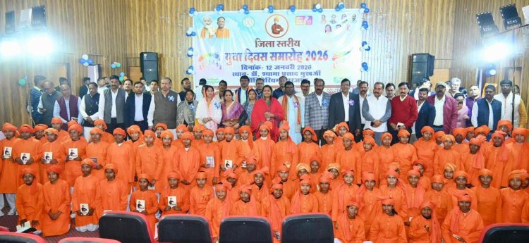 स्वामी विवेकानंद के विचारों से ही होगा सशक्त भारत का निर्माण : मंत्री राजवाड़े