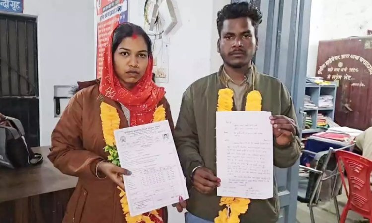 थाना परिसर में गूंजे विवाह मंत्र, पुलिस बनी साक्षी, नवदंपतियों को दिया आशीर्वाद