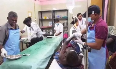 BREAKING : कार्बन प्लांट के बॉयलर में धमाका, नौ माह का बच्‍चा सह‍ित आठ गंभीर झुलसे