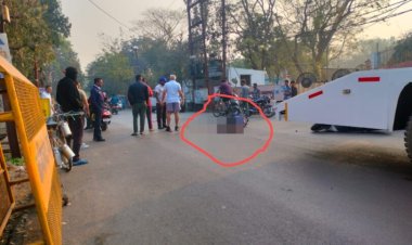 Accident: टो-ट्रक की रफ्तार बनी काल, स्कूल जा रहे छात्र की मौत, छात्रा घायल