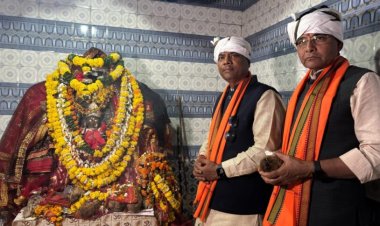 CG : माता मावली मेले में विकास की सौगात, 2.36 करोड़ से अधिक के कार्यों का भूमिपूजन-लोकार्पण