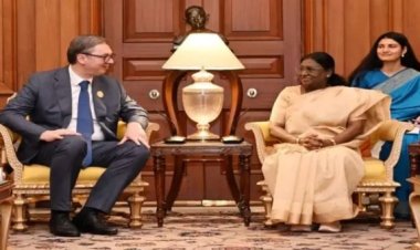 सर्बिया के राष्ट्रपति ने राष्ट्रपति द्रौपदी मुर्मु से भेंट की…