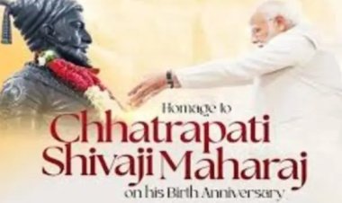 छत्रपति शिवाजी महाराज जयंती पर प्रधानमंत्री ने दी श्रद्धांजलि…
