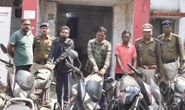 छत्तीसगढ़ के भिलाई स्टील प्लांट (BSP) की पार्किंग से बाइकों की सिलसिलेवार चोरी का दुर्ग पुलिस ने खुलासा किया